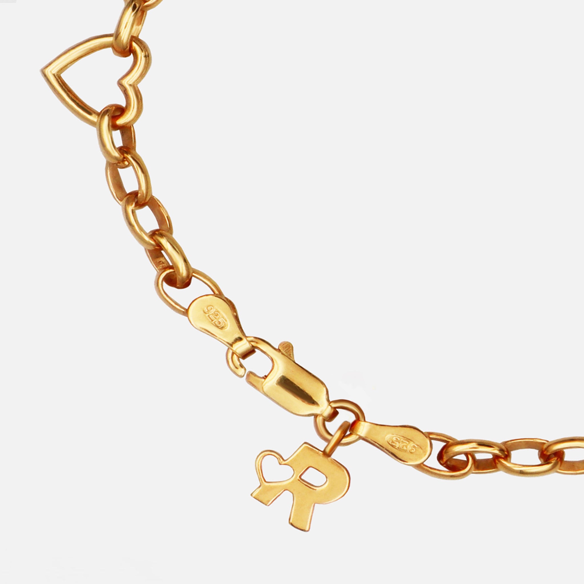 Heart Chain Gümüş Kolye