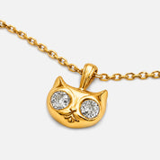 Cat Gümüş Kolye