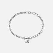 Dual Chain Gümüş Bileklik