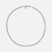 Dual Chain Gümüş Kolye