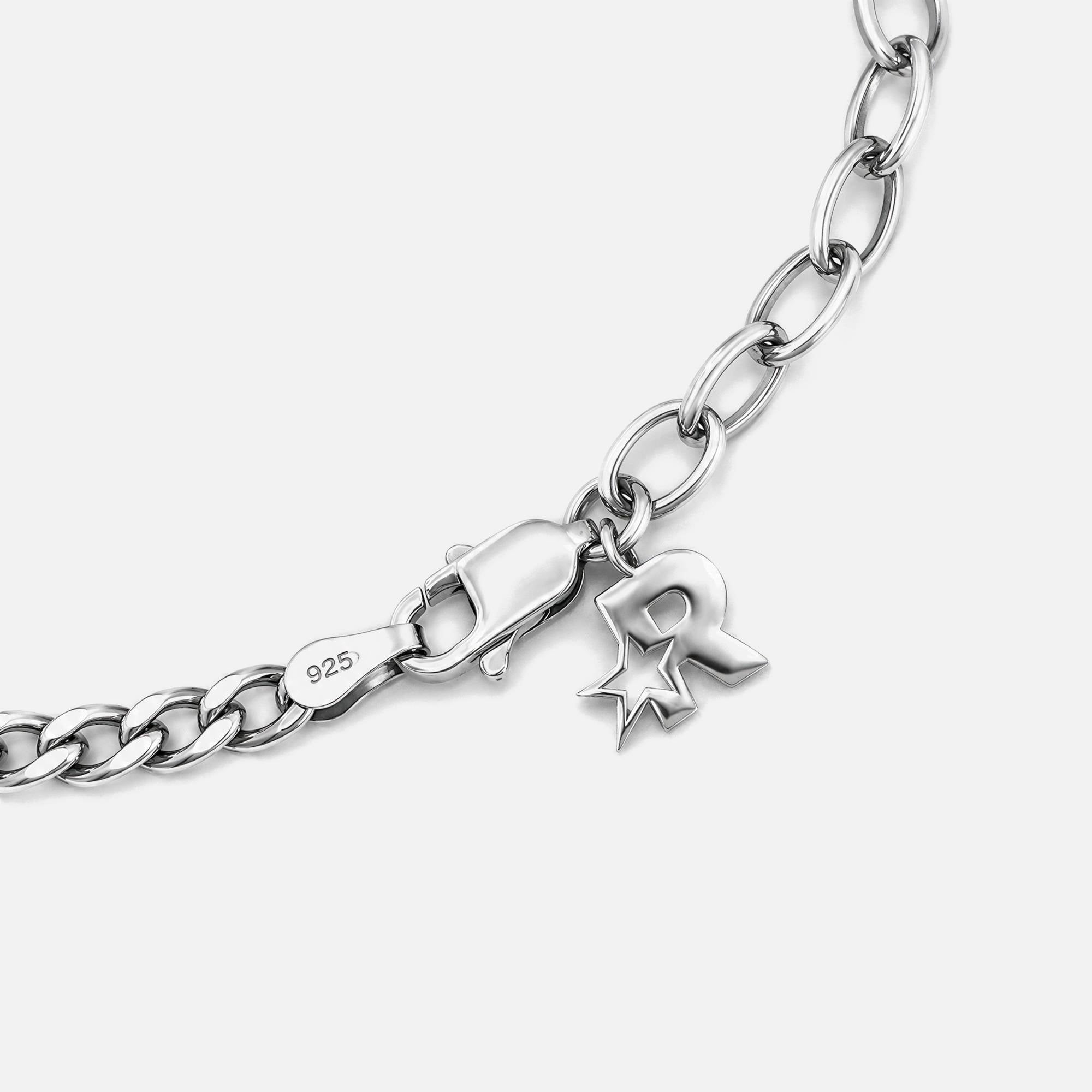 Dual Chain Gümüş Kolye