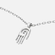 Healing Hand Gümüş Kolye