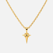 North Star Gümüş Kolye