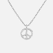 Peace Gümüş Kolye