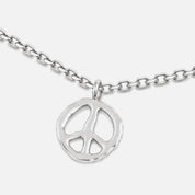 Peace Gümüş Kolye