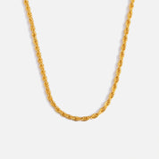 Rope Gümüş Zincir Kolye