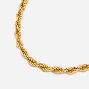 Rope Gümüş Zincir Kolye