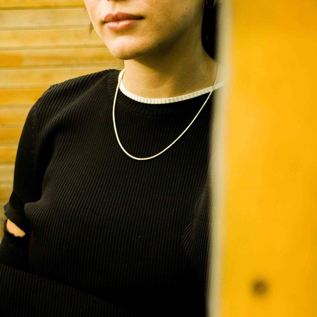 Serpent Gümüş Zincir Kolye