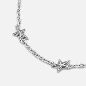 Star Chain Gümüş Kolye