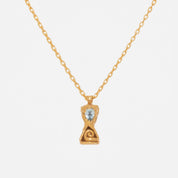 Time is Gem Gümüş Kolye