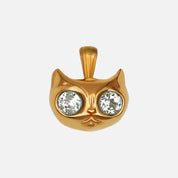 Cat Gümüş Charm
