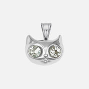 Cat Gümüş Charm