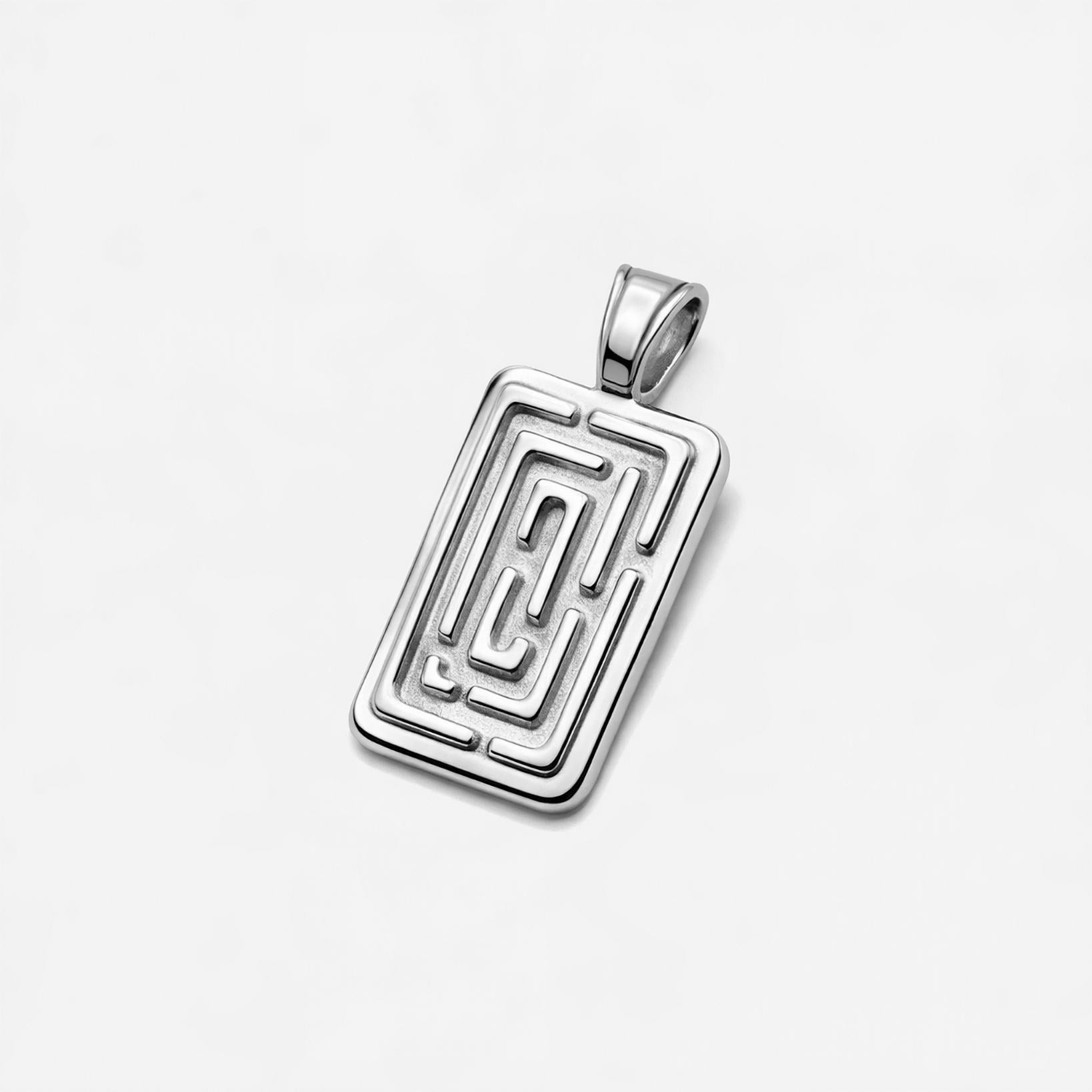 Maze Gümüş Charm