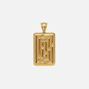 Maze Gümüş Charm