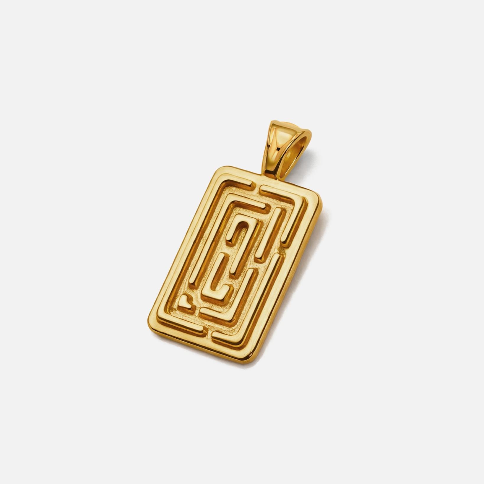 Maze Gümüş Charm