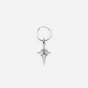 North Star Gümüş Küpe