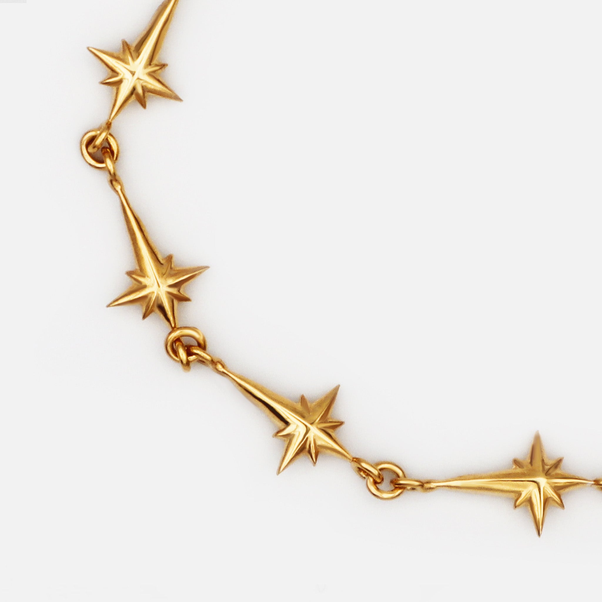 North Stars Gümüş Kolye