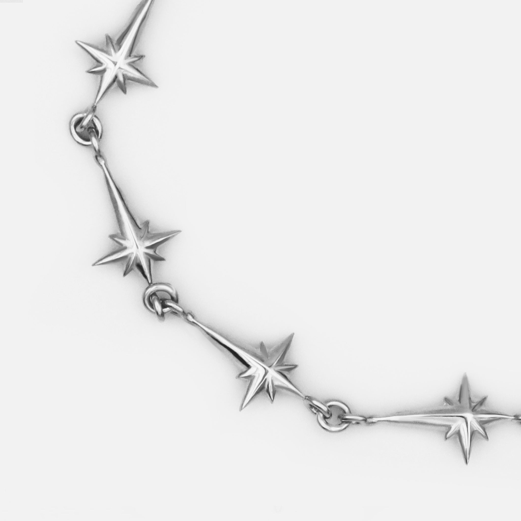 North Stars Gümüş Bileklik