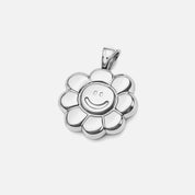 Smiley Flower Gümüş Charm