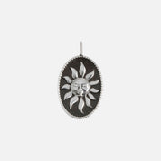 The Sun Gümüş Charm
